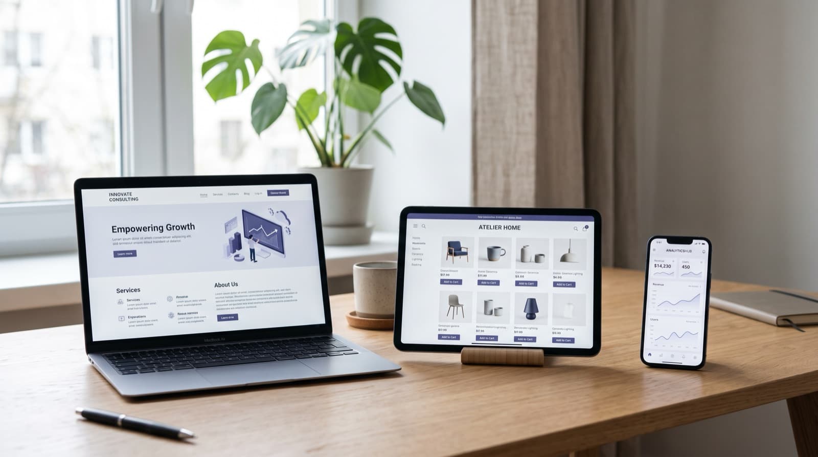 Site vitrine, boutique en ligne ou application : lequel choisir pour votre projet ?
