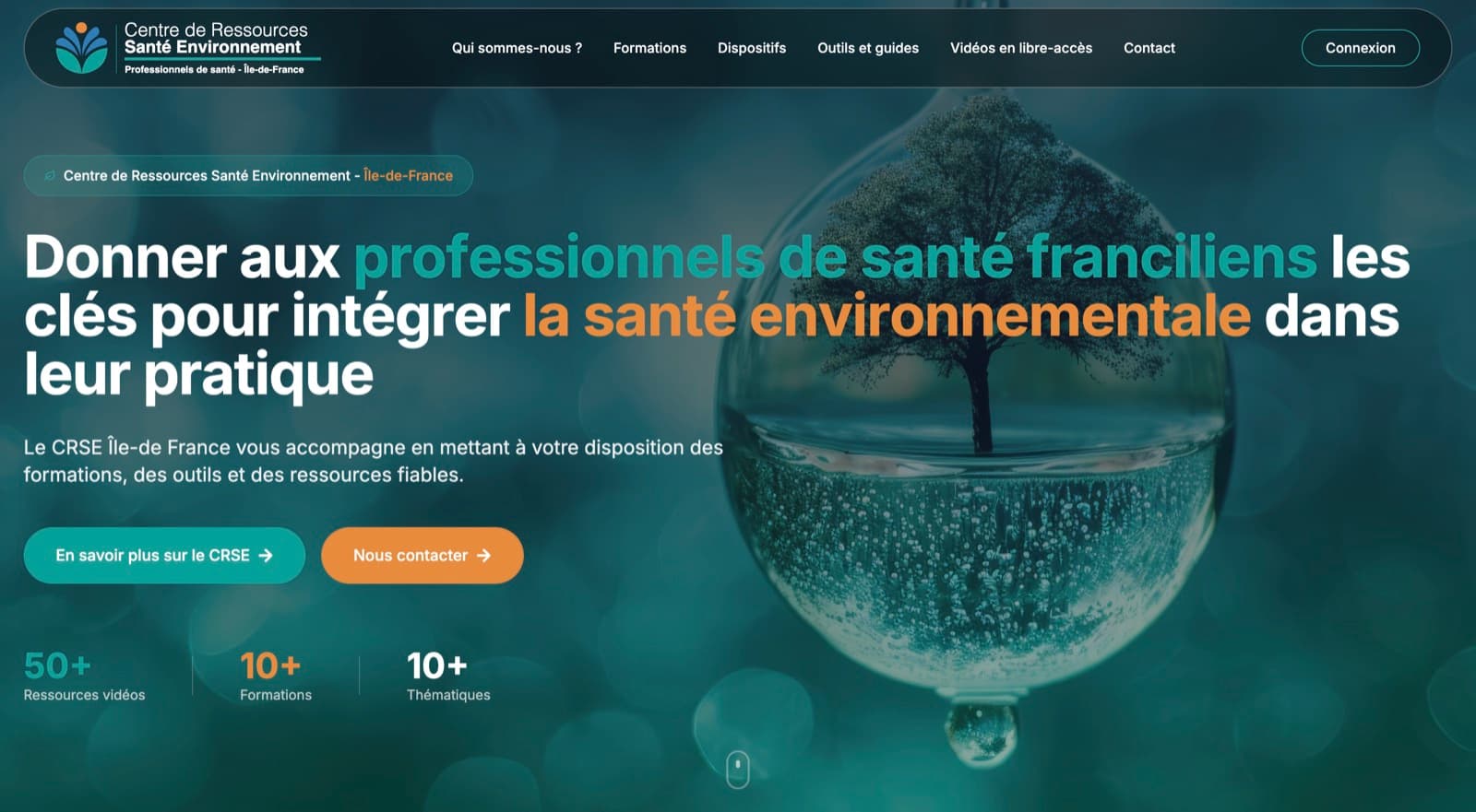 CRSE Île-de-France : portail de ressources en santé environnementale