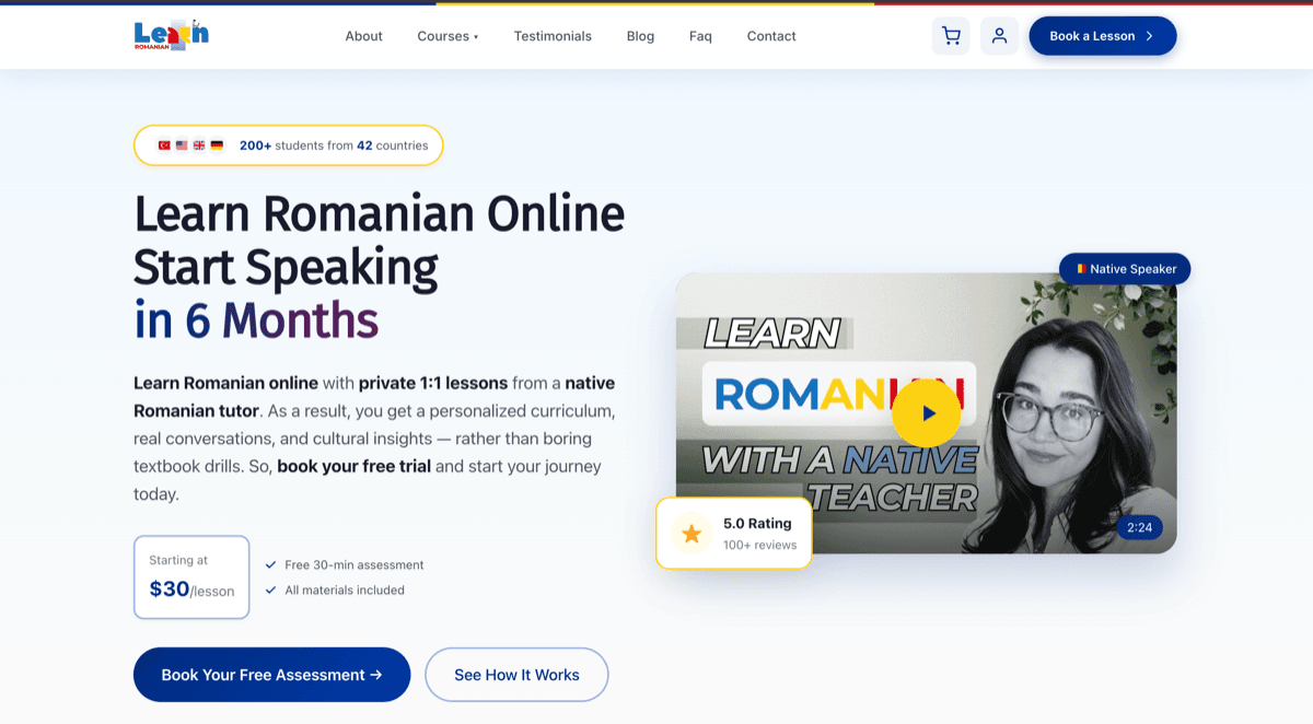 I Learn Romanian